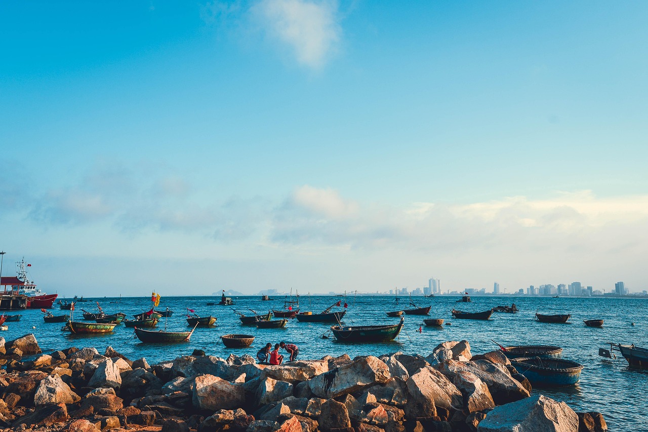 岘港海滩